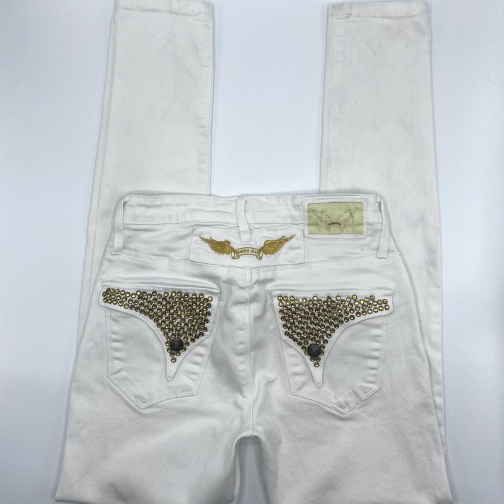 Robin's White Skinny Jeans